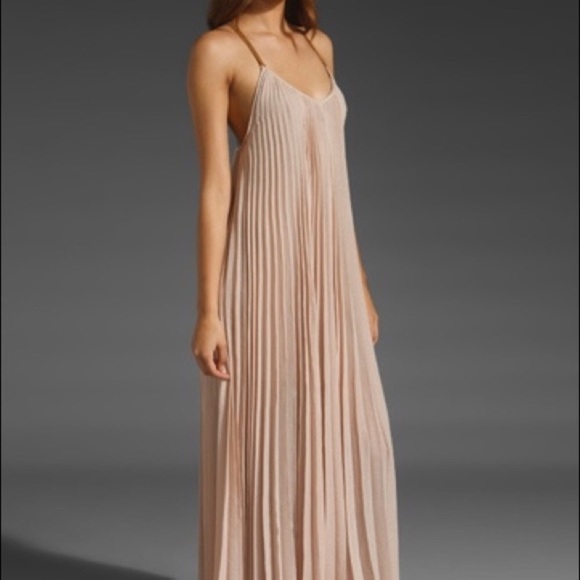 BCBGMaxAzria Dresses & Skirts - BCBG MaxAzria “Edita” Pleated Maxi Dress